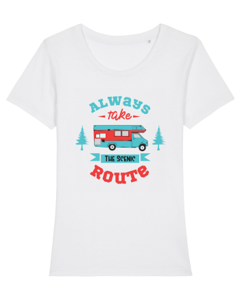 Always Take the Scenic Route White