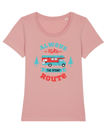 Always Take the Scenic Route Canyon Pink