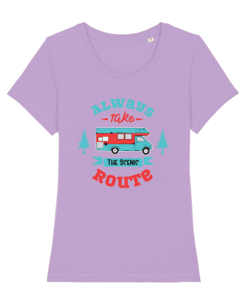 Always Take the Scenic Route Lavender Dawn