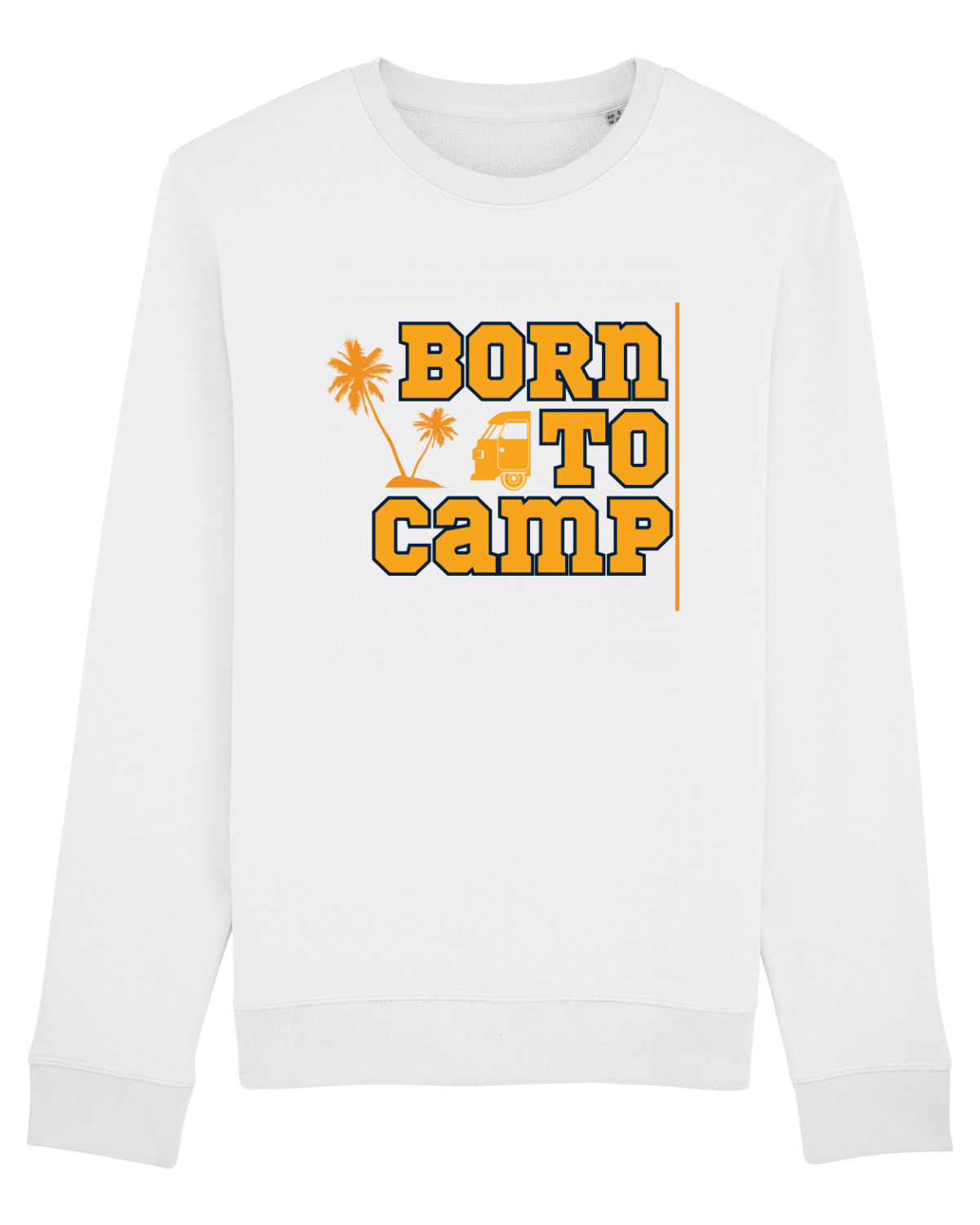 Bluză mânecă lungă Unisex Rise White