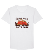 Camp Hair Don't Care Tricou mânecă scurtă guler larg Bărbat Skater