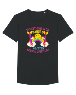 Everything Is Ok Tricou mânecă scurtă guler larg Bărbat Skater