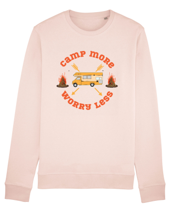 Camp More Worry Less Candy Pink