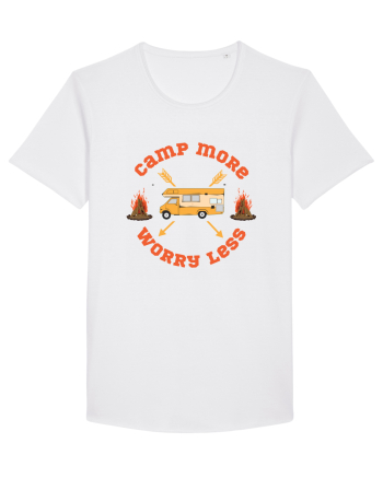 Camp More Worry Less White