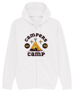 Campers Go to Camp Hanorac cu fermoar Unisex Connector