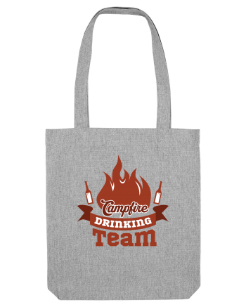 Campfire Drinking Team Heather Grey