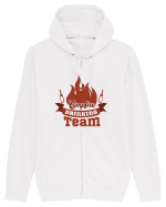 Campfire Drinking Team Hanorac cu fermoar Unisex Connector