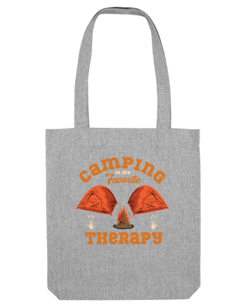 Camping is My Favorite Therapy Heather Grey