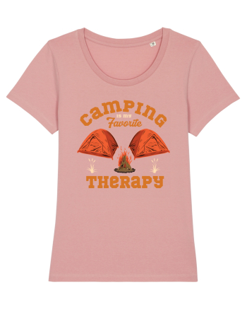 Camping is My Favorite Therapy Canyon Pink