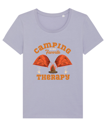 Camping is My Favorite Therapy Lavender