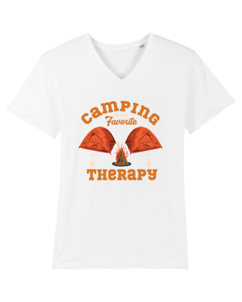 Camping is My Favorite Therapy White