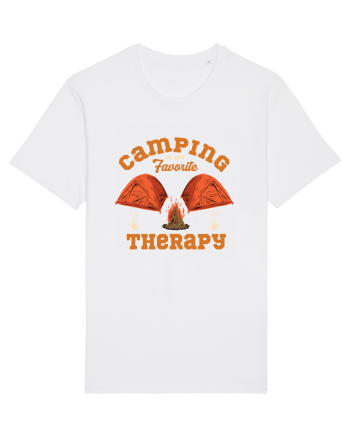 Camping is My Favorite Therapy White