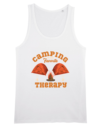 Camping is My Favorite Therapy White