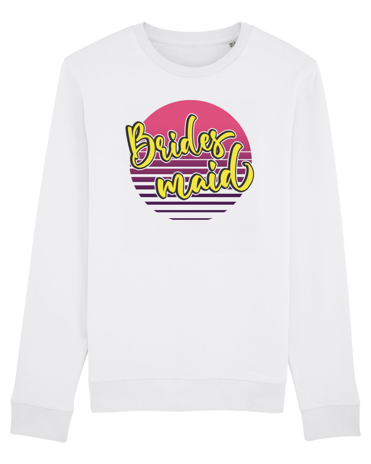 Bluză mânecă lungă Unisex Rise White
