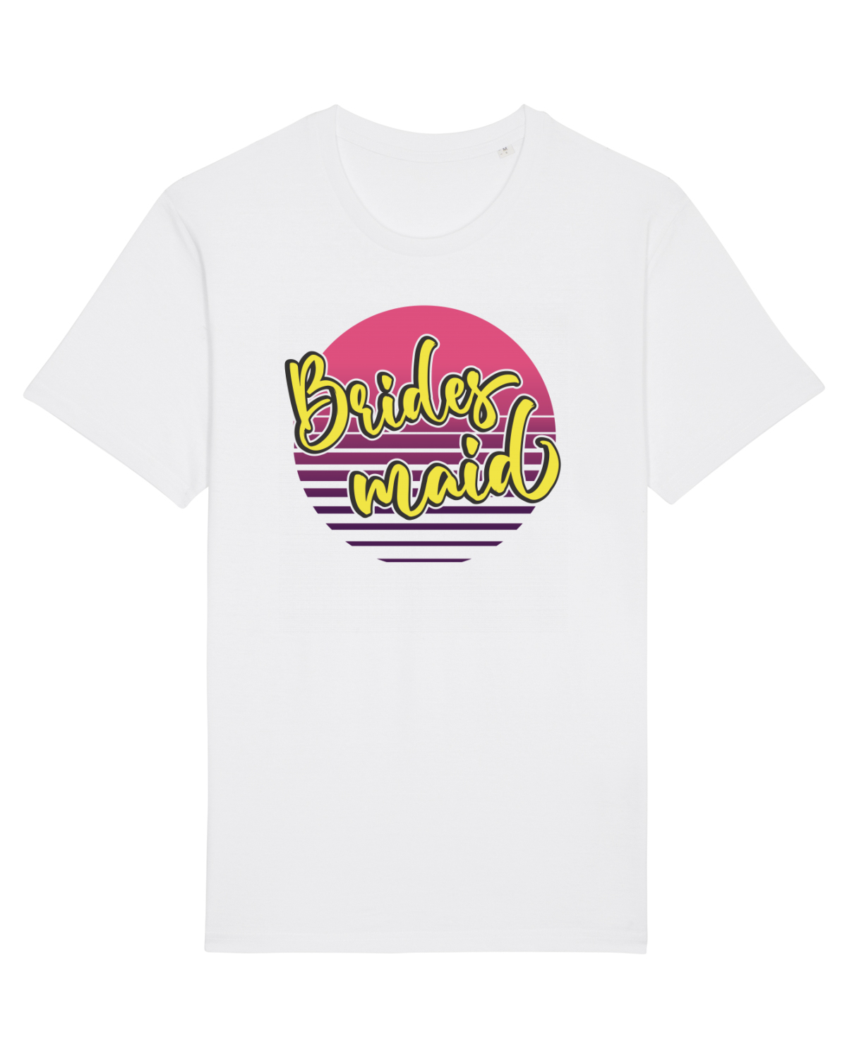 Tricou mânecă scurtă Unisex Rocker White
