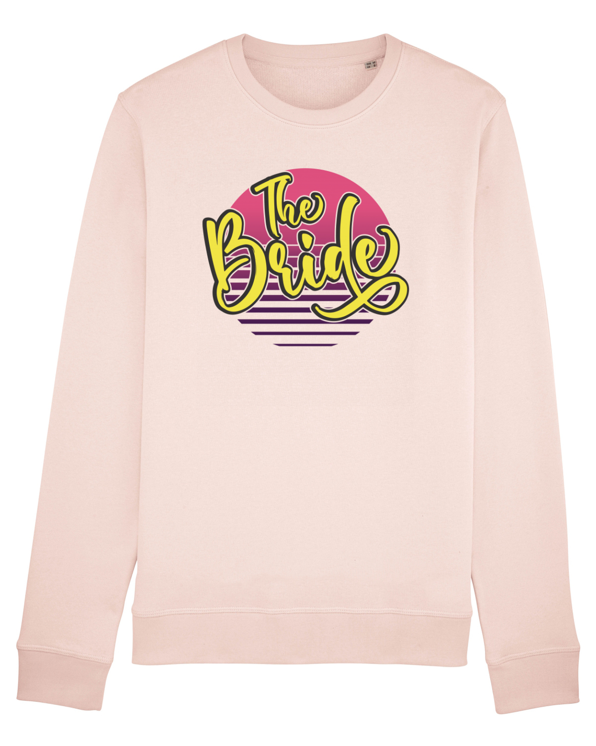 Bluză mânecă lungă Unisex Rise Candy Pink
