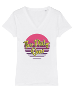 Girls party - The flirty one Tricou mânecă scurtă guler V Damă Evoker