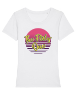 Girls party - The flirty one Tricou mânecă scurtă guler larg fitted Damă Expresser