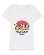 Girls party - The good one Tricou mânecă scurtă guler V Damă Evoker