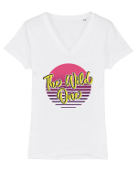 Girls party - The wild one Tricou mânecă scurtă guler V Damă Evoker