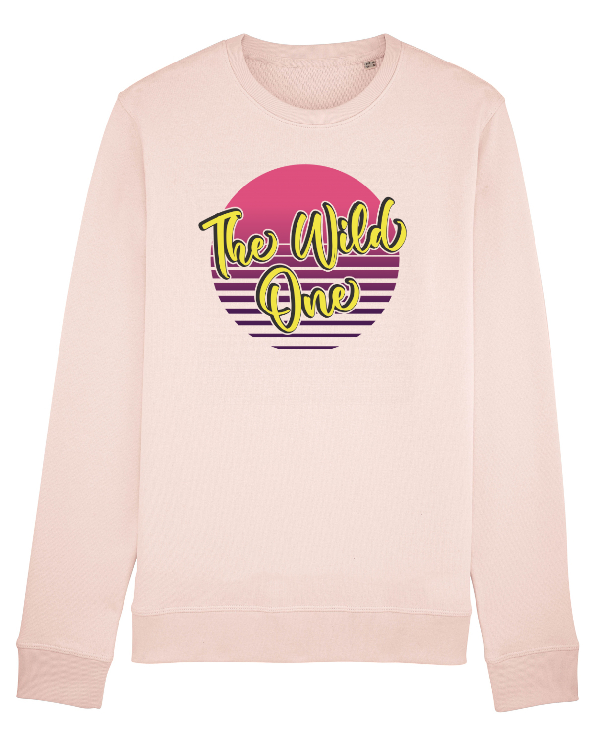 Bluză mânecă lungă Unisex Rise Candy Pink