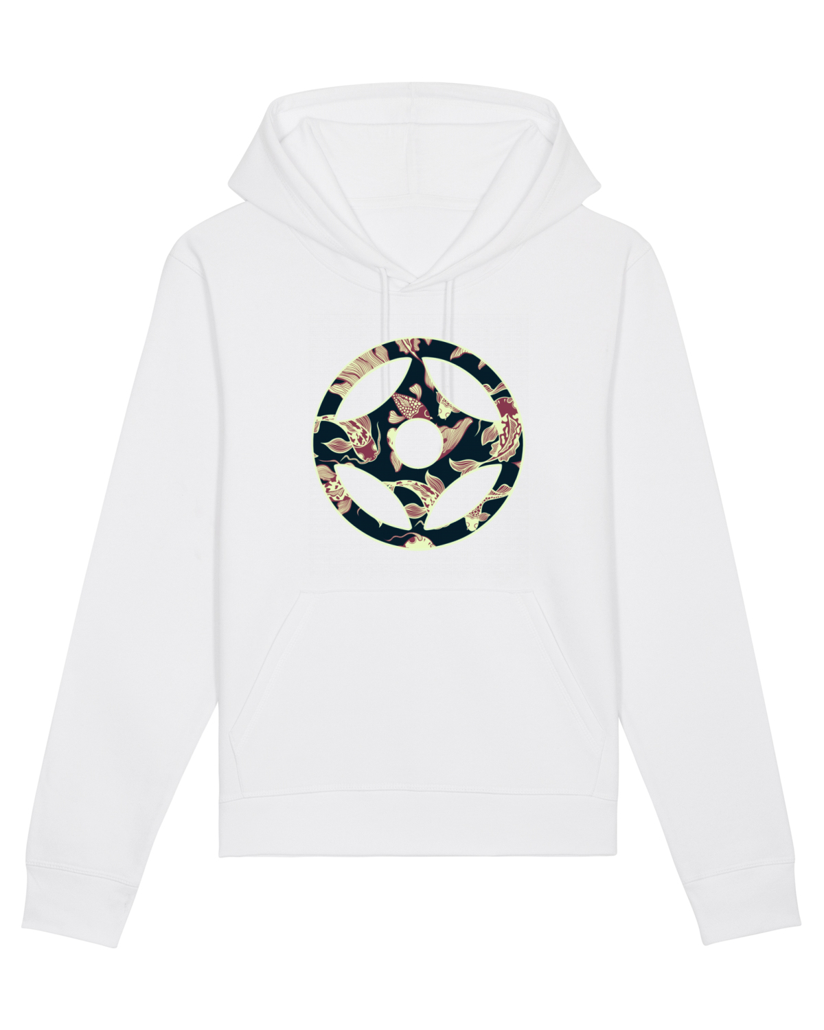 Hanorac Unisex Drummer White