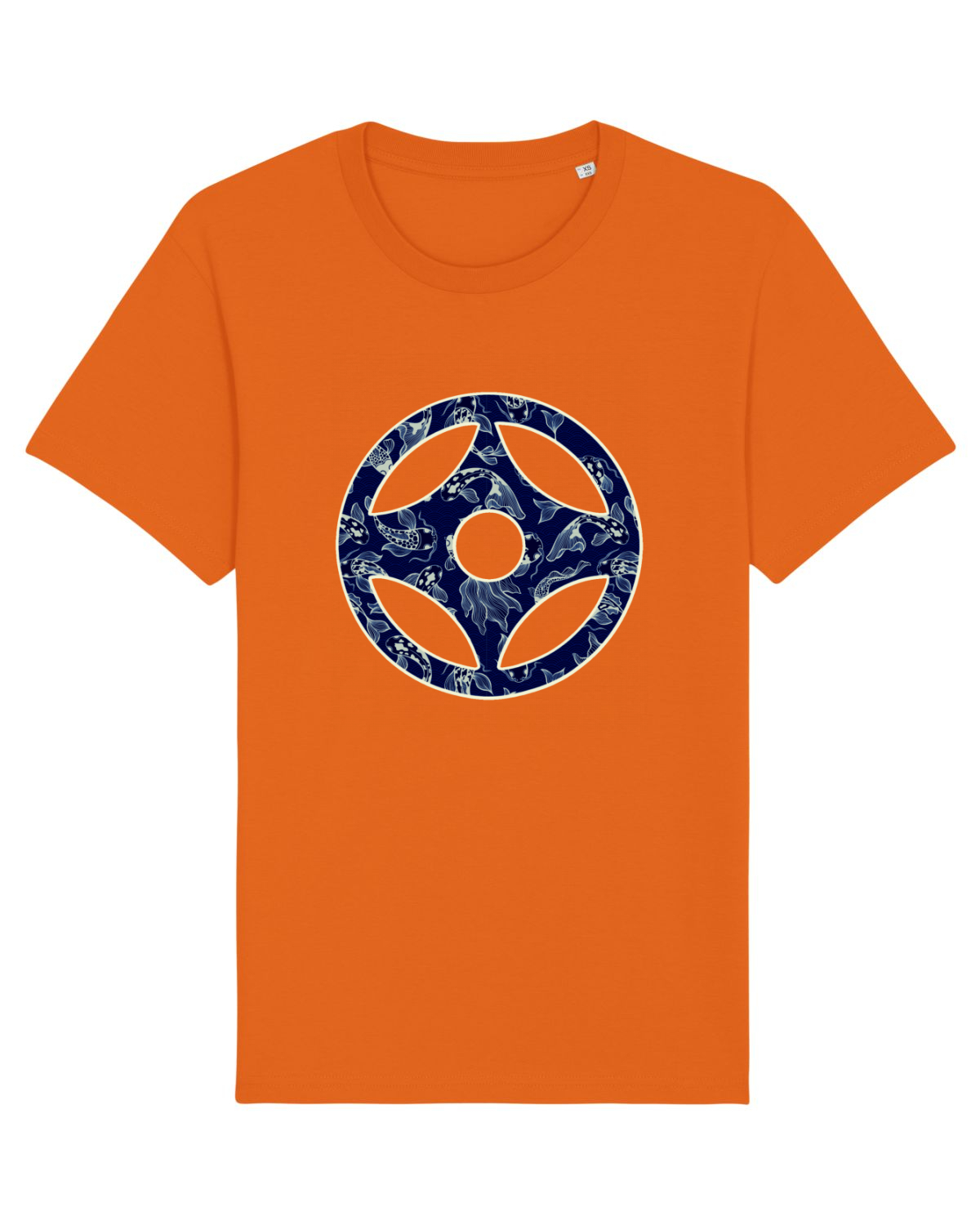 Tricou mânecă scurtă Unisex Rocker Bright Orange