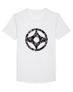 Kyokushin Karate  Tricou mânecă scurtă guler larg Bărbat Skater