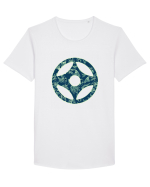 Kyokushin Karate  Tricou mânecă scurtă guler larg Bărbat Skater