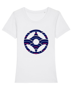Kyokushin Karate  Tricou mânecă scurtă guler larg fitted Damă Expresser
