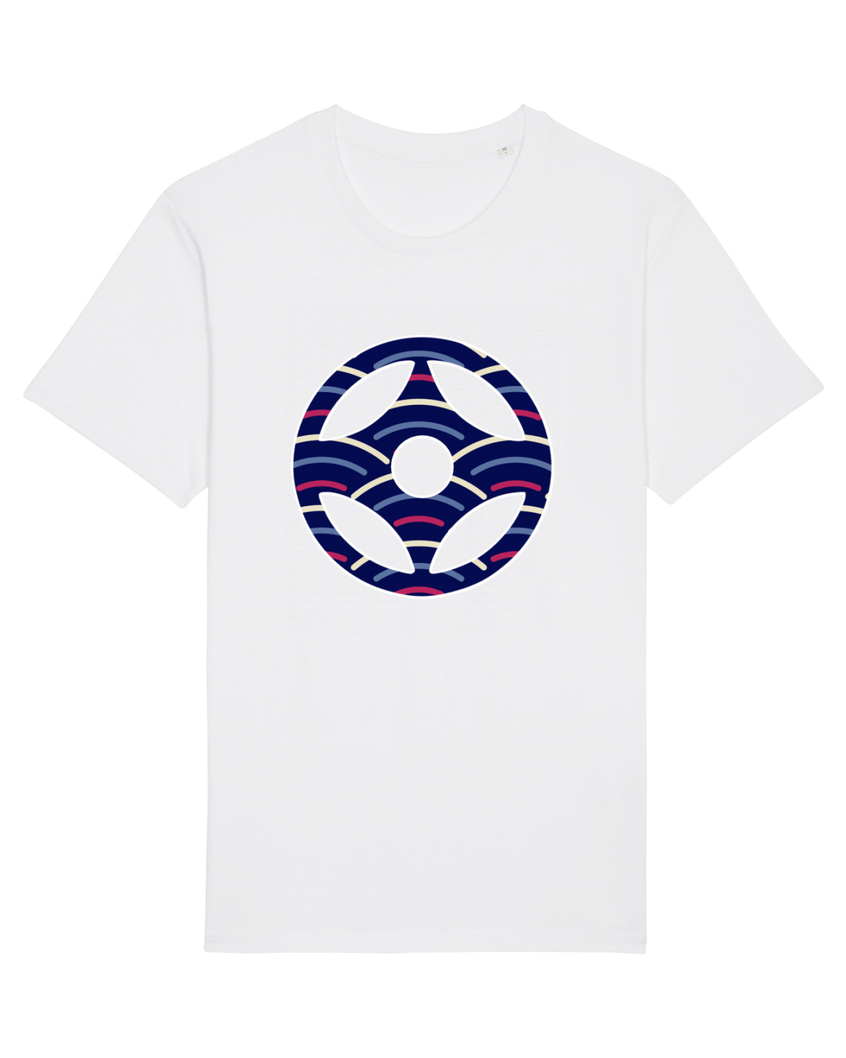 Tricou mânecă scurtă Unisex Rocker White