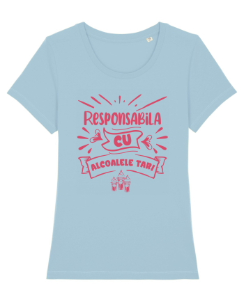 Responsabila cu alcoalele tari Sky Blue