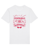 Responsabila cu alibiurile Tricou mânecă scurtă Unisex Rocker