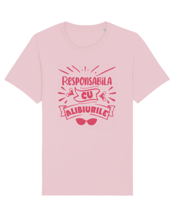 Responsabila cu alibiurile Cotton Pink