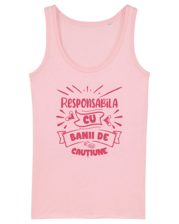 Responsabila cu banii de cauțiune Cotton Pink