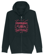 Responsabila cu cocktailurile Hanorac cu fermoar Unisex Connector