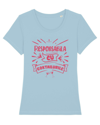 Responsabila cu cocktailurile Sky Blue