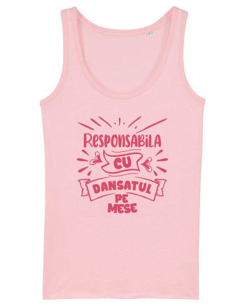 Responsabila cu dansatul pe mese Cotton Pink