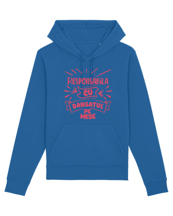 Responsabila cu dansatul pe mese Royal Blue