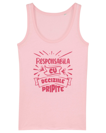 Responsabila cu deciziile pripite Cotton Pink