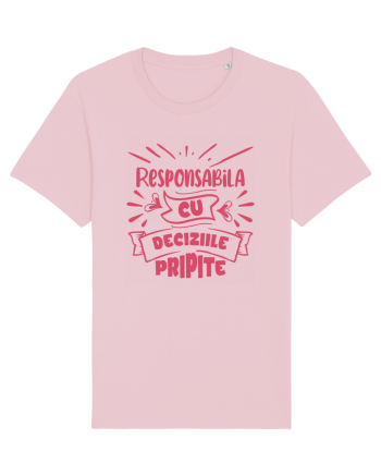 Responsabila cu deciziile pripite Cotton Pink
