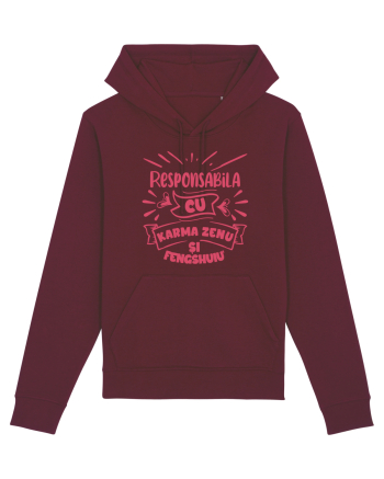 Responsabila cu fengshuiul Burgundy