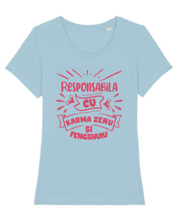 Responsabila cu fengshuiul Sky Blue