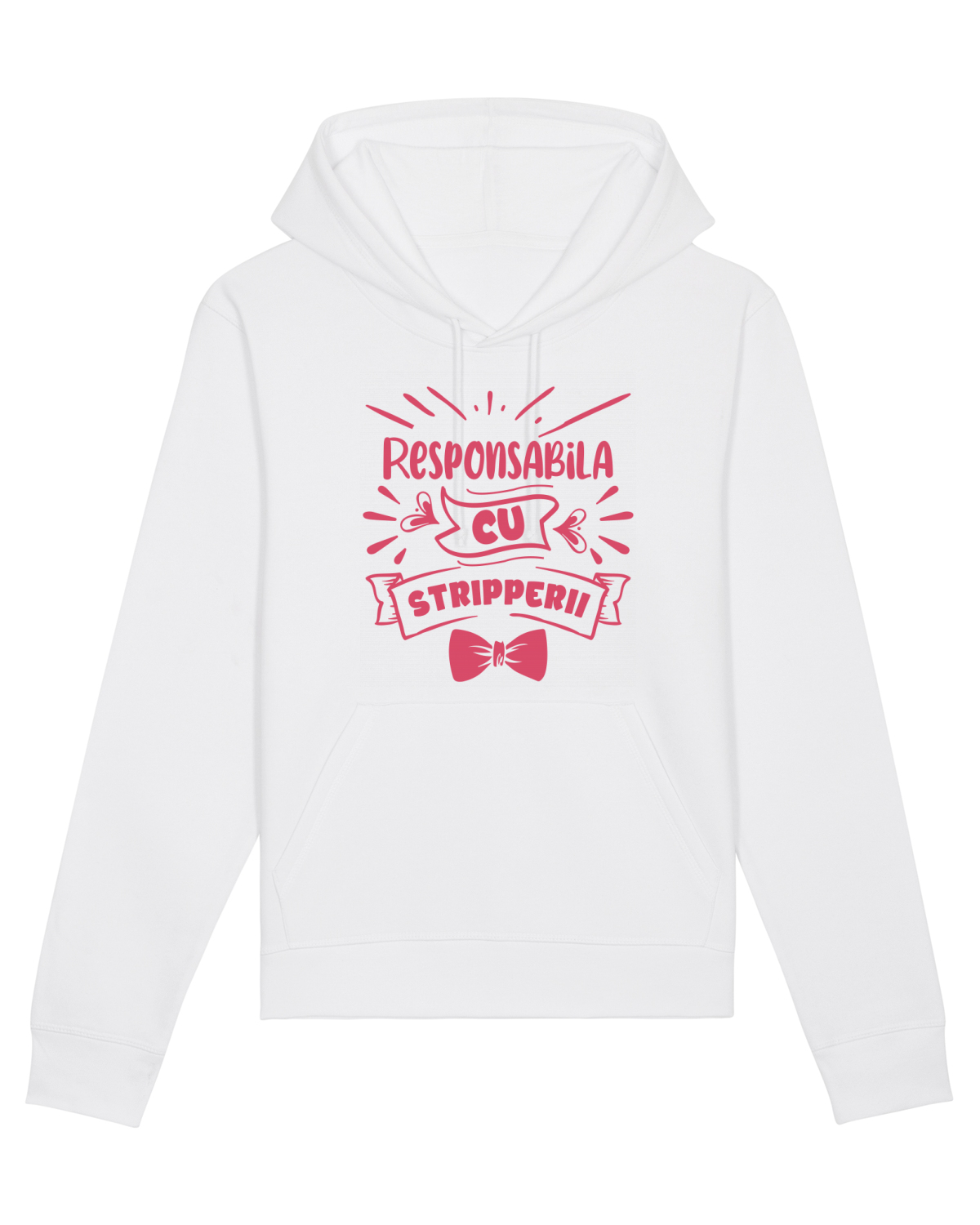 Hanorac Unisex Drummer White