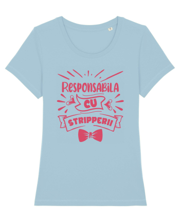 Responsabila cu stripperii Sky Blue