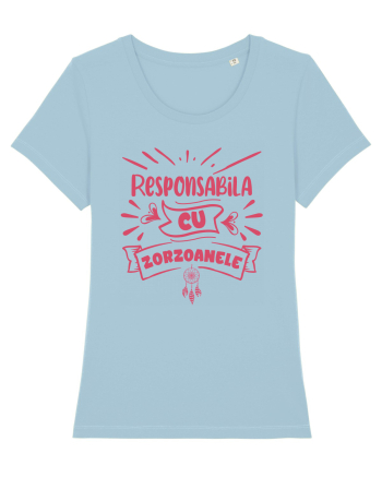 Responsabila cu zorzoanele Sky Blue
