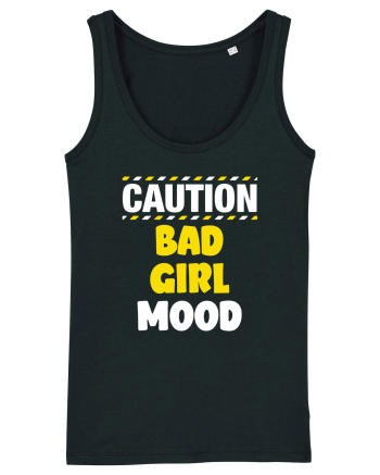 Caution - bad girl mood Black