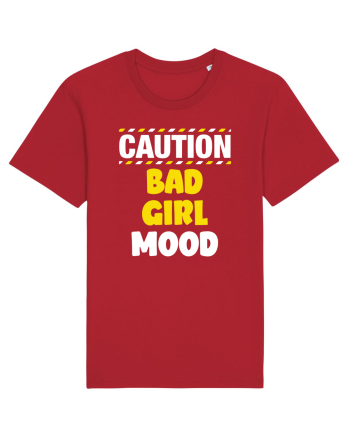 Caution - bad girl mood Red