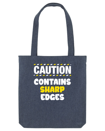 Caution - contains sharp edges Midnight Blue
