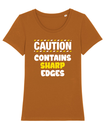 Caution - contains sharp edges Roasted Orange